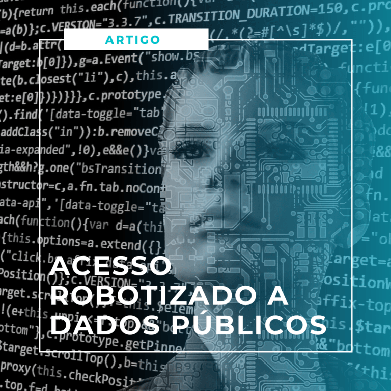 acesso robotizado a dados publicos