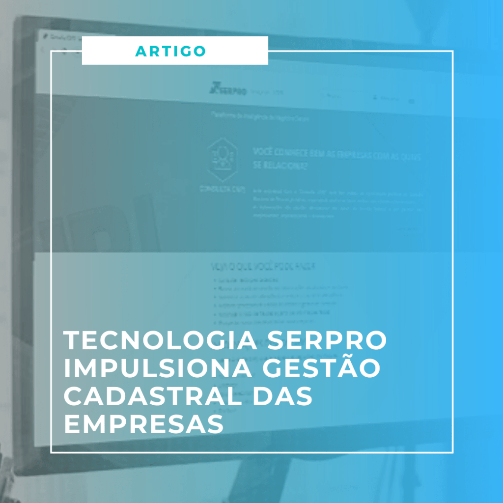 Tecnologia Serpro - gestão cadastral