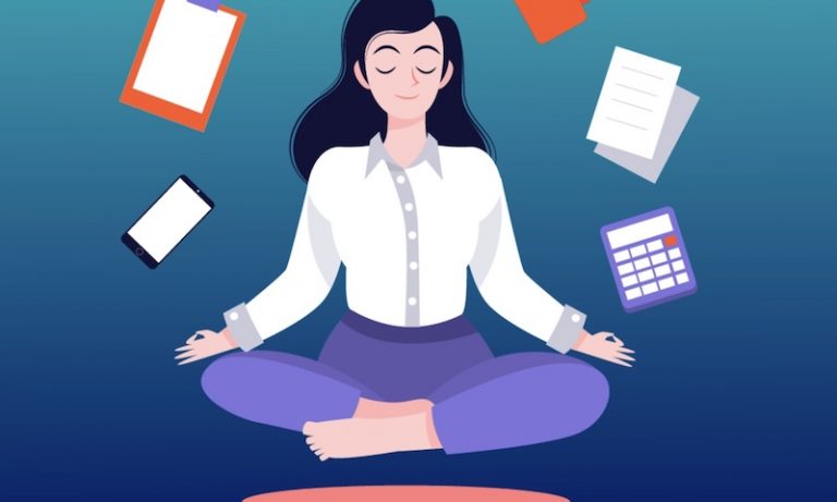 meditação no trabalho